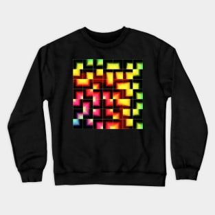 Colorful geometric abstract Crewneck Sweatshirt